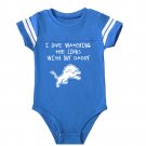 I Love Watching The Lions Onesie Baby Outfit