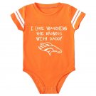 I Love Watching The Broncos Onesie Baby Outfit