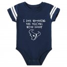 I Love Watching The Texans Onesie Baby Outfit