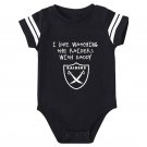 I Love Watching The Raiders Onesie Baby Outfit