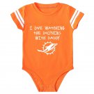 I Love Watching The Dolphins Onesie Baby Outfit