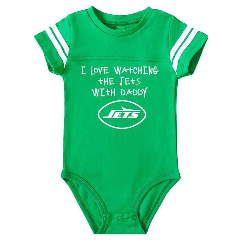 I Love Watching The Jets Onesie Baby Outfit