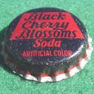 Bottle Cap  Black Cherry Blossoms - Bottle Cap Soda
