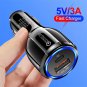 Car Charger Quick Charge 3.0 For Mobile Phone Dual USB Car Charger Qc 3.0 Fast C