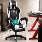 WCG Gaming Chair Computer Chair High-Quality Gaming Chair Leather Internet LOL I