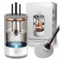 Brushly Pro Cosmetic Brush Cleaner, Makeup Brush Cleaner, Automatic Spinning Mak