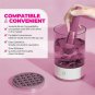 Brushly Pro Cosmetic Brush Cleaner, Makeup Brush Cleaner, Automatic Spinning Mak