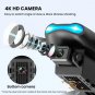E99 Pro Drone Quadcopter Remote Control Handle Four Axis Aircraft HD 6K Photogra
