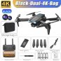 E99 Pro Drone Quadcopter Remote Control Handle Four Axis Aircraft HD 6K Photogra