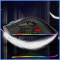 BM600 Rechargeable Gaming Mouse USB 2.4G Wireless RGB Light Honeycomb Gaming Mou