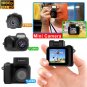 Y4000 Monoreflexes Style Mini Camera with Flash Lamp and Battery Dock Portable V