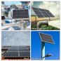 300W Solar Panel 12V Portable Solar Cell Outdoor Rechargeable Solar Kit Househol