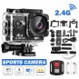 Ultra HD 4K Action Camera 1080P/30FPS Wifi 2.0-Inch 170D Underwater Waterproof H