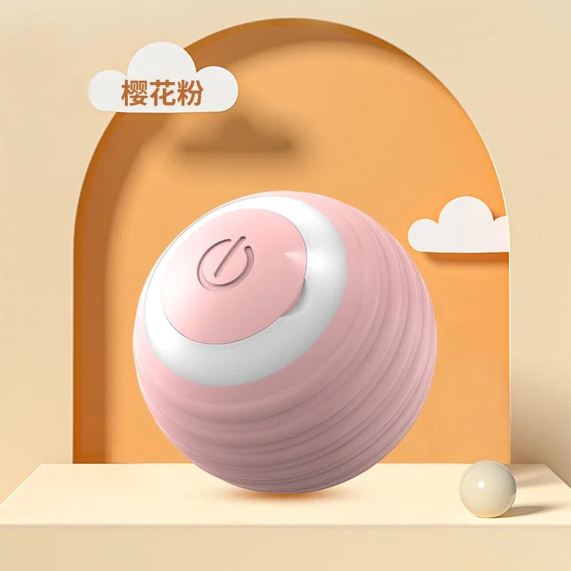 Cat Interactive Ball Smart Pet Cat Toys Indoor Automatic Rolling Magic Ball Elec