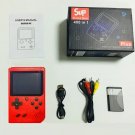 A Red Retro Classic Games Children'S Handheld Small Game Console with 400 Game C