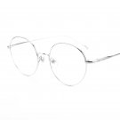 Pure Titanium Retro Girl round Full Rim Frame Recipe Eyeglasses Frame Prescripti