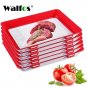 Creative Food Preservation Tray Stackable Food Fresh Tray Magic Elastic Fresh Tr