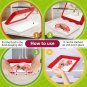 Creative Food Preservation Tray Stackable Food Fresh Tray Magic Elastic Fresh Tr