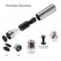 Electric Pepper Mill with Portable Stand Stainless Steel Spice Grain Seasoning G