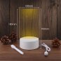 Transparent Luminous LED Night Lights USB Luminous Acrylic Night Light Erasable