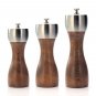Premium Beech Pepper Mill - Salt and Pepper Grinder - Precision Carbon Steel Rot