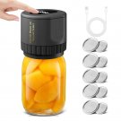 Electric Mason Jar Vacuum Sealer Kit Cordless Automatic Jar Sealer Kit With Mas