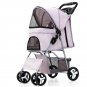 DTC-804 Portable Foldable Pet Cart Cat Dog Four Wheeled Cart Pet Outing Cart Sin