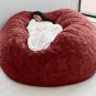 Dropshipping Fur Giant Removable Washable Bean Bag Bed Cover Living Room Furnitu
