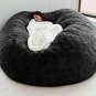 Dropshipping Fur Giant Removable Washable Bean Bag Bed Cover Living Room Furnitu