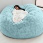 Dropshipping Fur Giant Removable Washable Bean Bag Bed Cover Living Room Furnitu