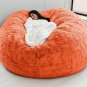 Dropshipping Fur Giant Removable Washable Bean Bag Bed Cover Living Room Furnitu