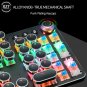 Gaming Mechanical Keyboard Retro Punk USB Wired LED 23 Mode RGB Backlit Switch 1
