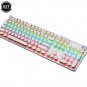 Gaming Mechanical Keyboard Retro Punk USB Wired LED 23 Mode RGB Backlit Switch 1