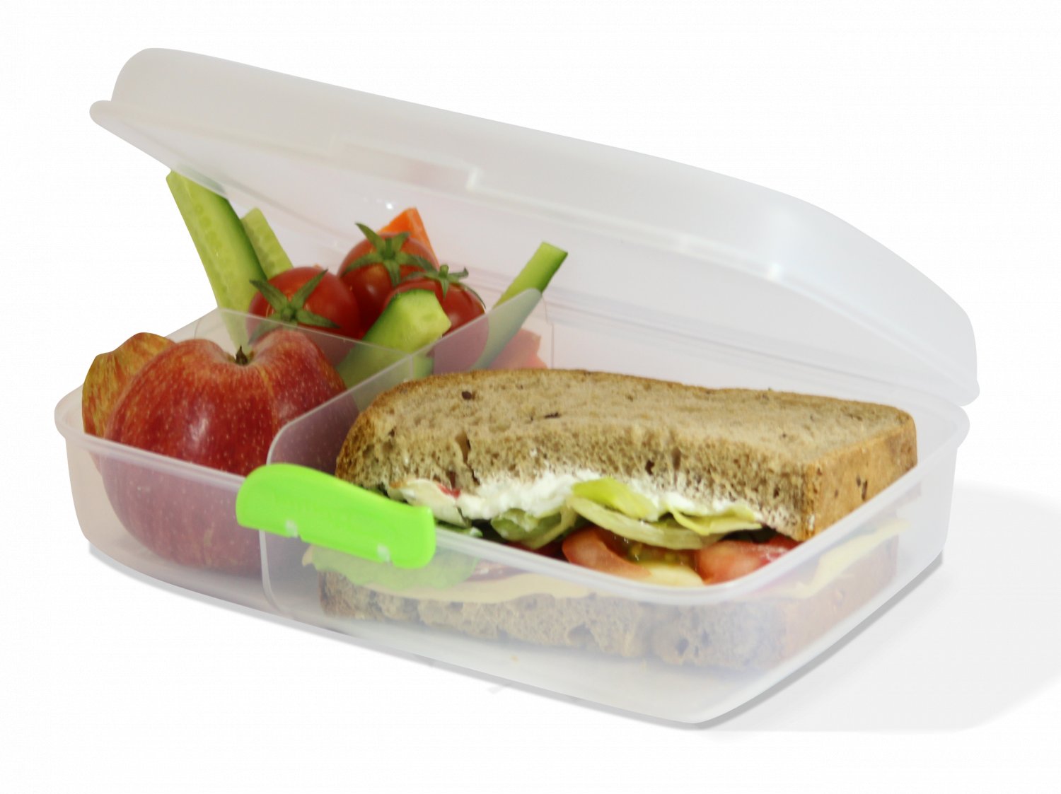 Multi Compartment Lunch Box Container 60.8 OZ (1.8 L) SET OF 2 BOXES