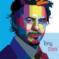 Custom Modern Art Portrait - WPAP Style