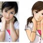 Custom Japanese Anime / Manga Portrait from Your Photo