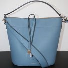 NWT~Authentic Michael Kors Miranda Medium Leather Shoulder Bag ~Cornflower $790
