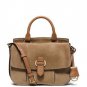 NWT NEW Michael Kors Leather Romy Large Messenger Crossbody Bag - Desert