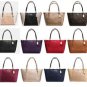 NWT~AUTHENTIC MICHAEL KORS JET SET LARGE LEATHER TOTE PURSE BAG~ OYSTER
