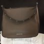 NWT Michael Michael Kors Raven Medium Suede Messenger Bag Purse ~CARAMEL