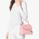 NWT~ MICHAEL KORS   Medium Saffiano Leather AVA Satchel  Purse Bag~Blossom
