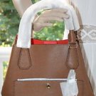 NWT MICHAEL KORS SAFFIANO LEATHER GREENWICH LG GRAB BAG  (Luggage) $358