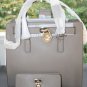 NWT~Michael Kors Hamilton Traveler Lg. Saffiano Leather Tote and Wallet Taupe