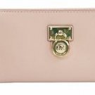 BNWT~ Michael Kors Hamilton Traveler Ballet Saffiano Leather Zip Around Wallet