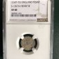 1247-72 England Long Cross Penny Silver Coin S-1367A Henry III NGC XF 40