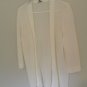 Talbots 100% Cotton Open Front Sweater, Size 1x