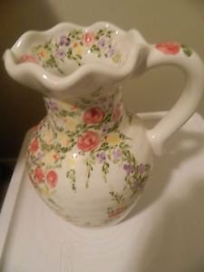 Tabletops Unlimited Spring Garden Pitcher