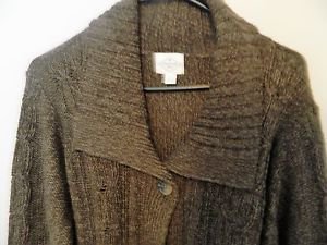 St Johns Bay Button Down Sweater, Size XLT
