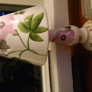 Tea lite candle holder with shade
