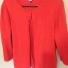 Croft and Barrow 3/4 Sleeve Button Down Sweater, Size XL